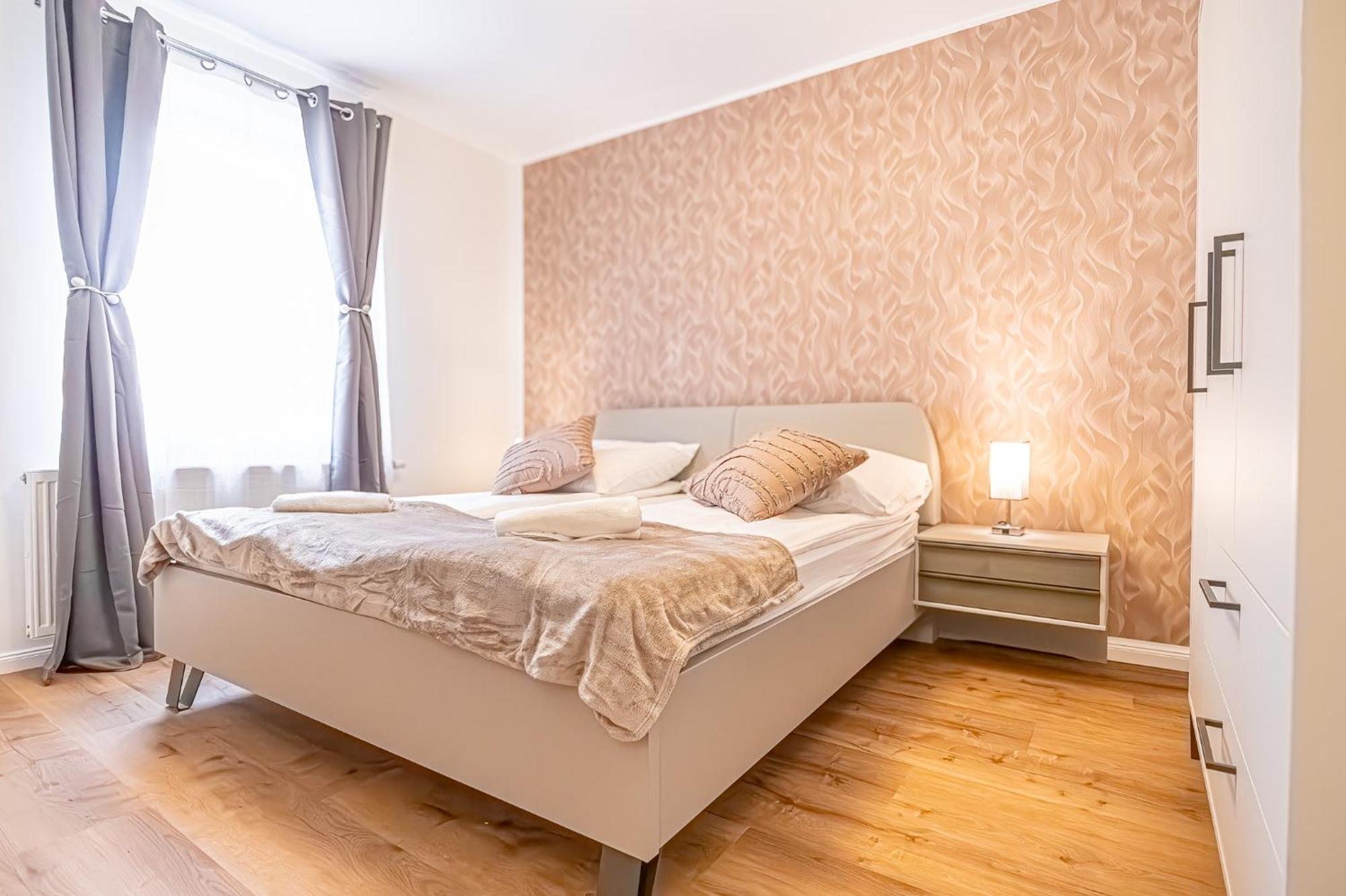 Charming 1Br And 1Lr Apt Modern Design Donaustadt Wien Eksteriør bilde