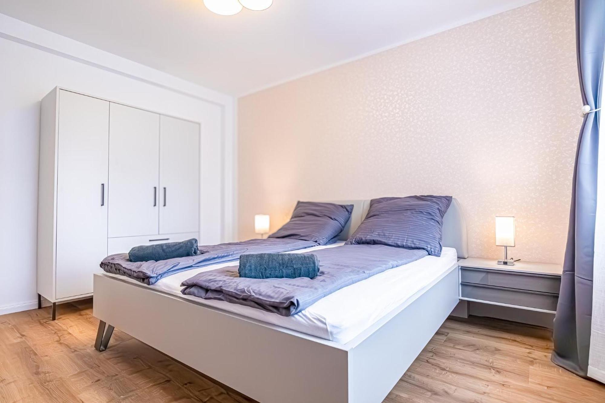 Charming 1Br And 1Lr Apt Modern Design Donaustadt Wien Eksteriør bilde