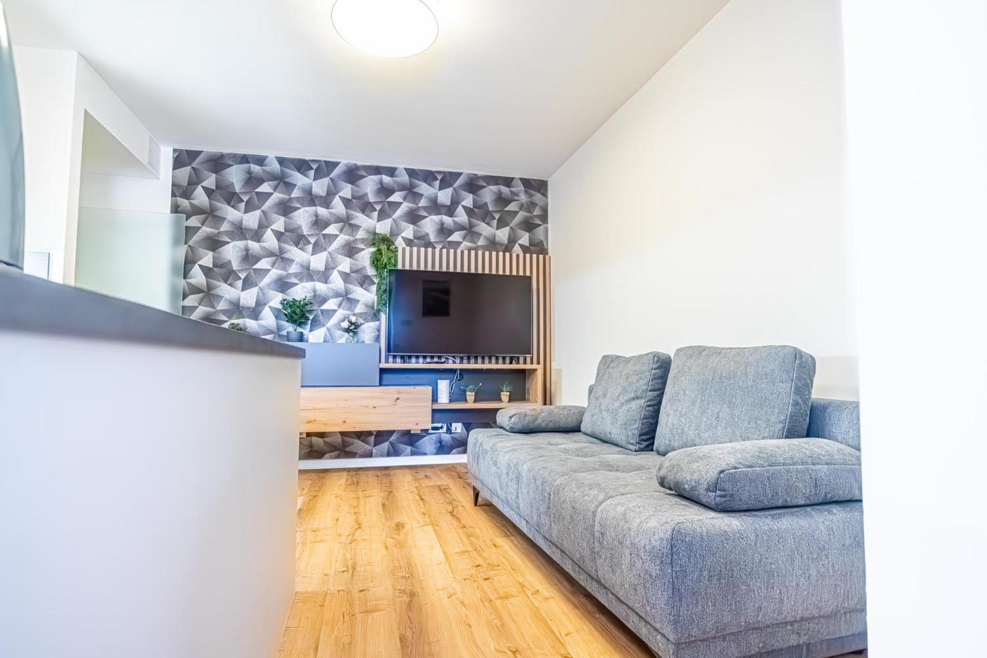 Charming 1Br And 1Lr Apt Modern Design Donaustadt Wien Eksteriør bilde